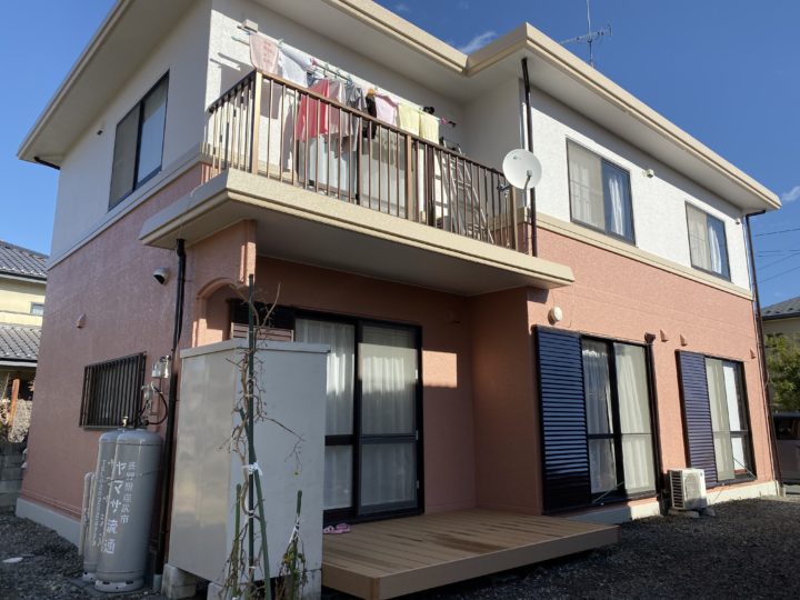 長野県松本市 外壁塗装･付帯部塗装･屋上防水 K様邸