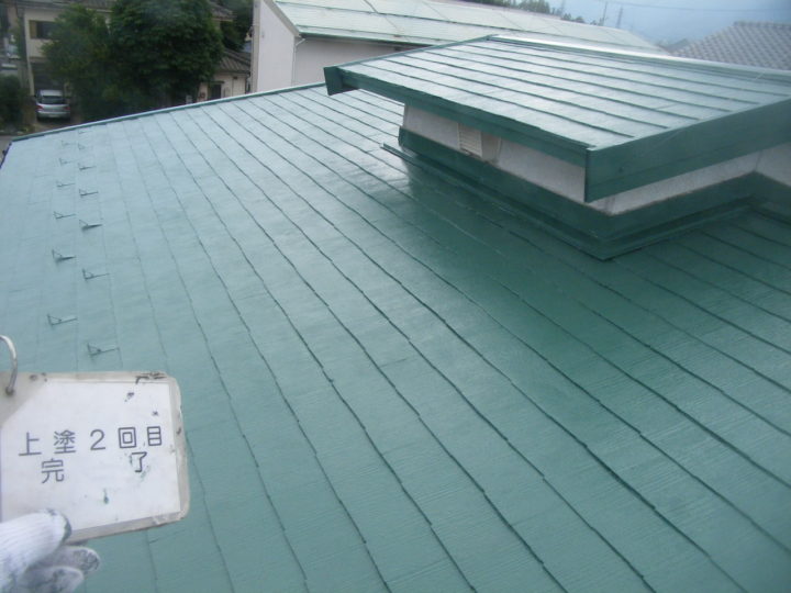 長野県安曇野市 屋根塗装 Ｙ様邸