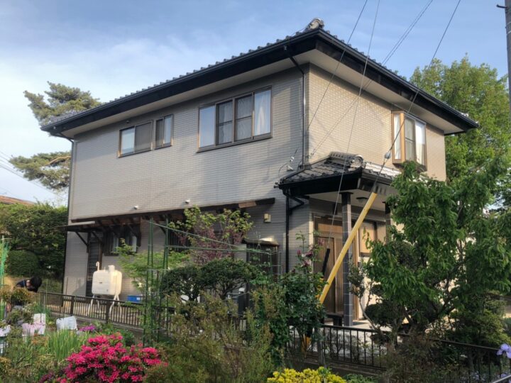 長野県塩尻市　Ｙ様邸　外壁塗装・瓦谷部等補修
