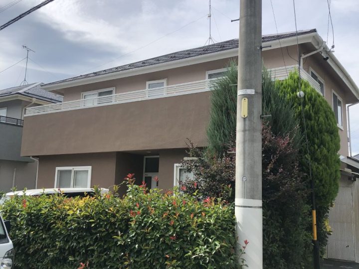 松本市　F様邸の外壁・屋根塗装工事