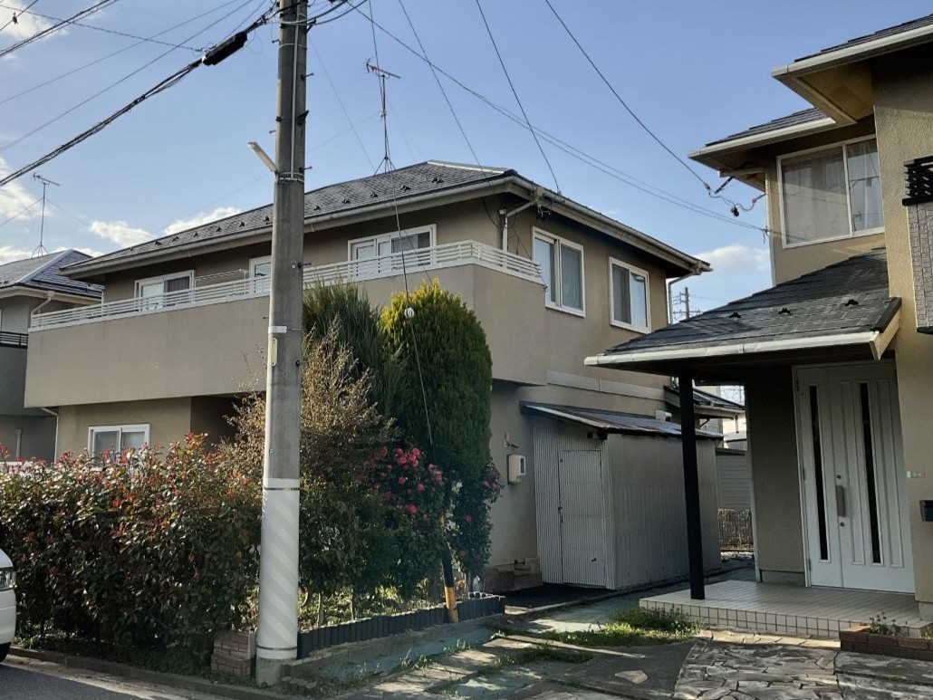 松本市 F様邸の外壁・屋根塗装工事