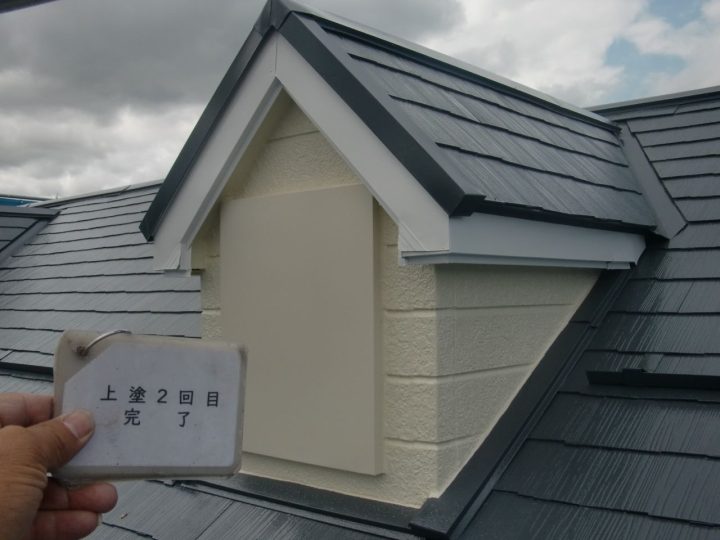 上塗2回目(ドーマー)