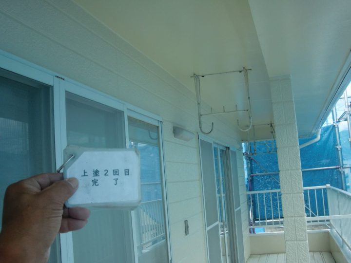 上塗2回目(外壁)