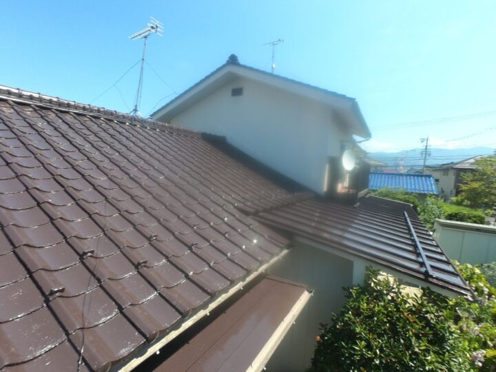 某所　匿名希望様邸屋根塗装工事