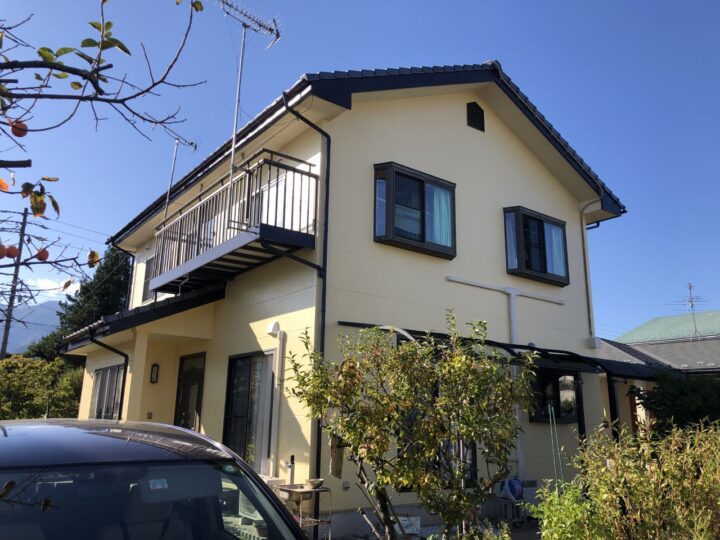 北安曇郡　H様邸の外部リフォーム工事