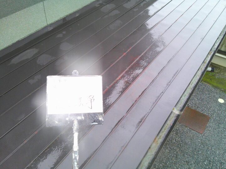 高圧水洗浄(屋根)