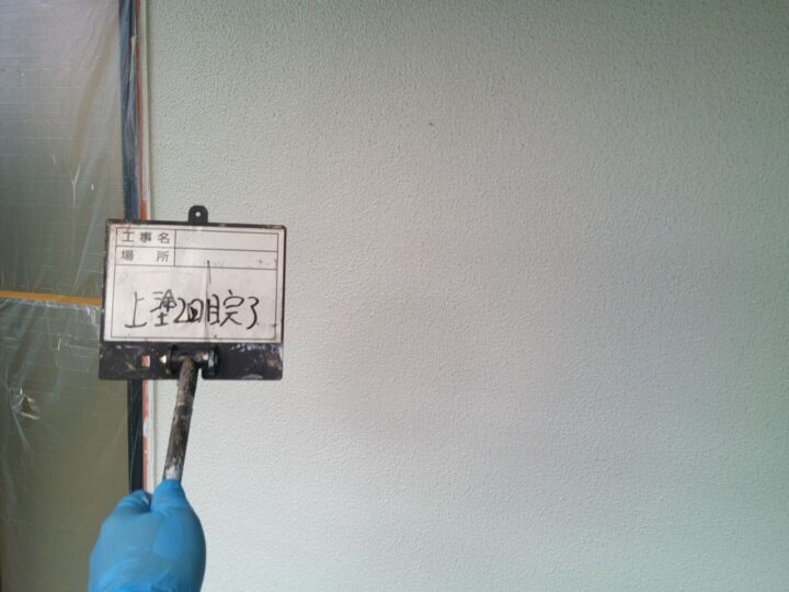 上塗2回目(外壁)